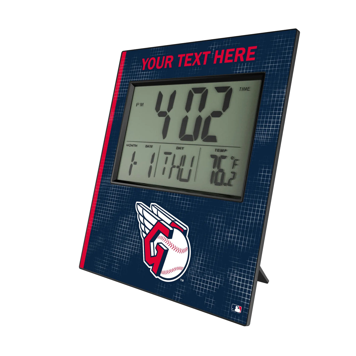 Cleveland Guardians Personalized Hatch Wall Clock