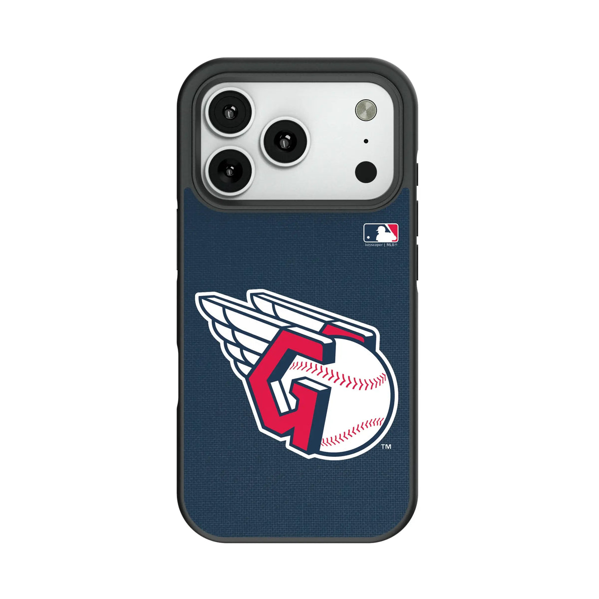 Cleveland Guardians Solid Bump Phone Case for Apple iPhone