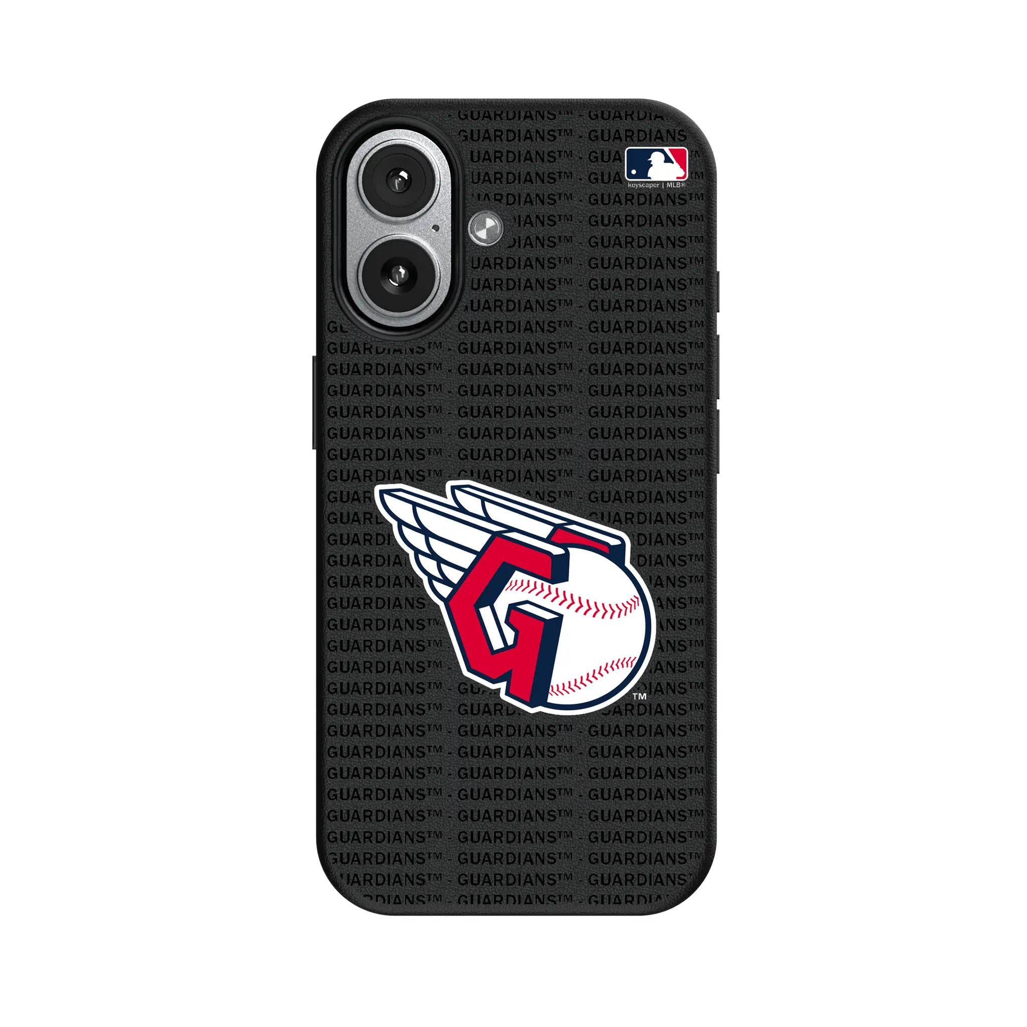 Cleveland Guardians Text Backdrop iPhone MagSafe Compatible Phone Case for Apple iPhone#Device_iPhone 17