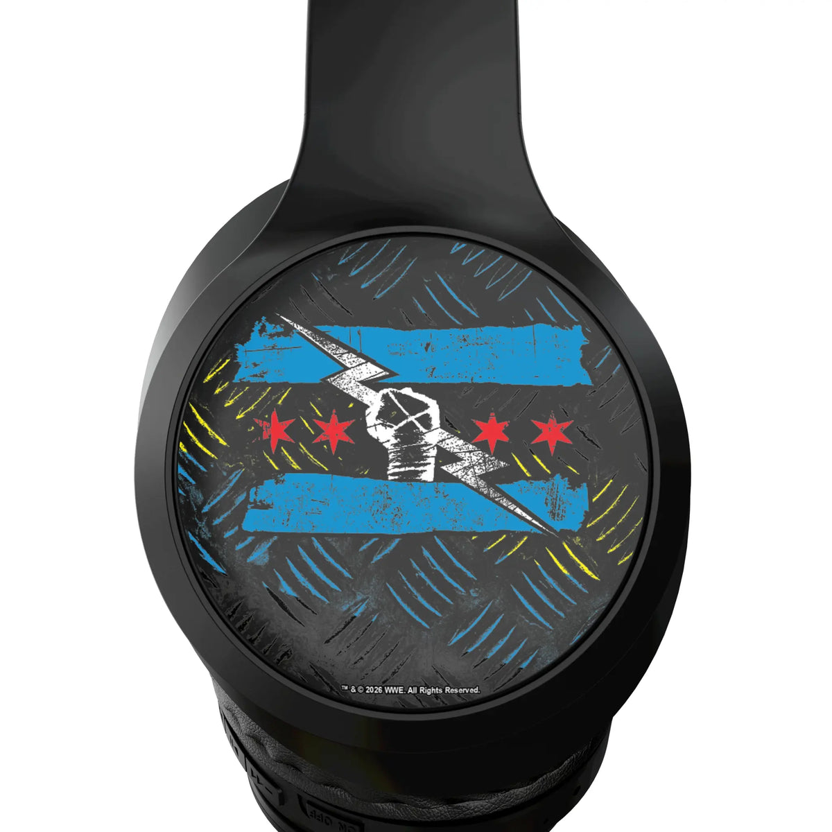 CM Punk Wireless Over-Ear Headphones With Case - Detail