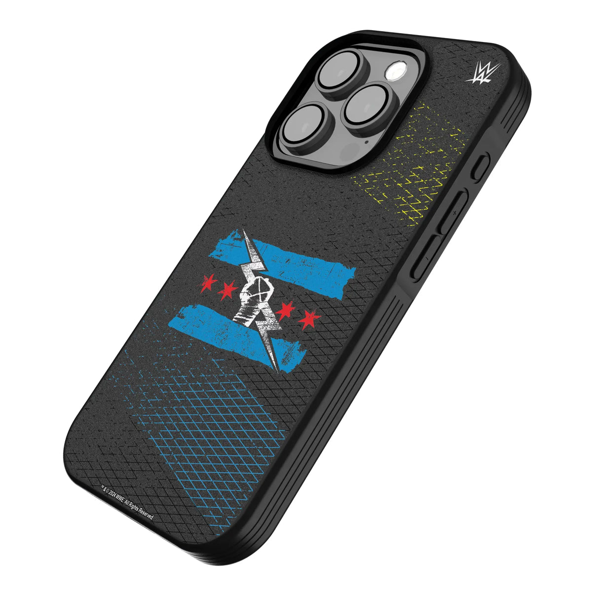 CM Punk Steel iPhone Bump Phone Case for Apple iPhone - Isometric View