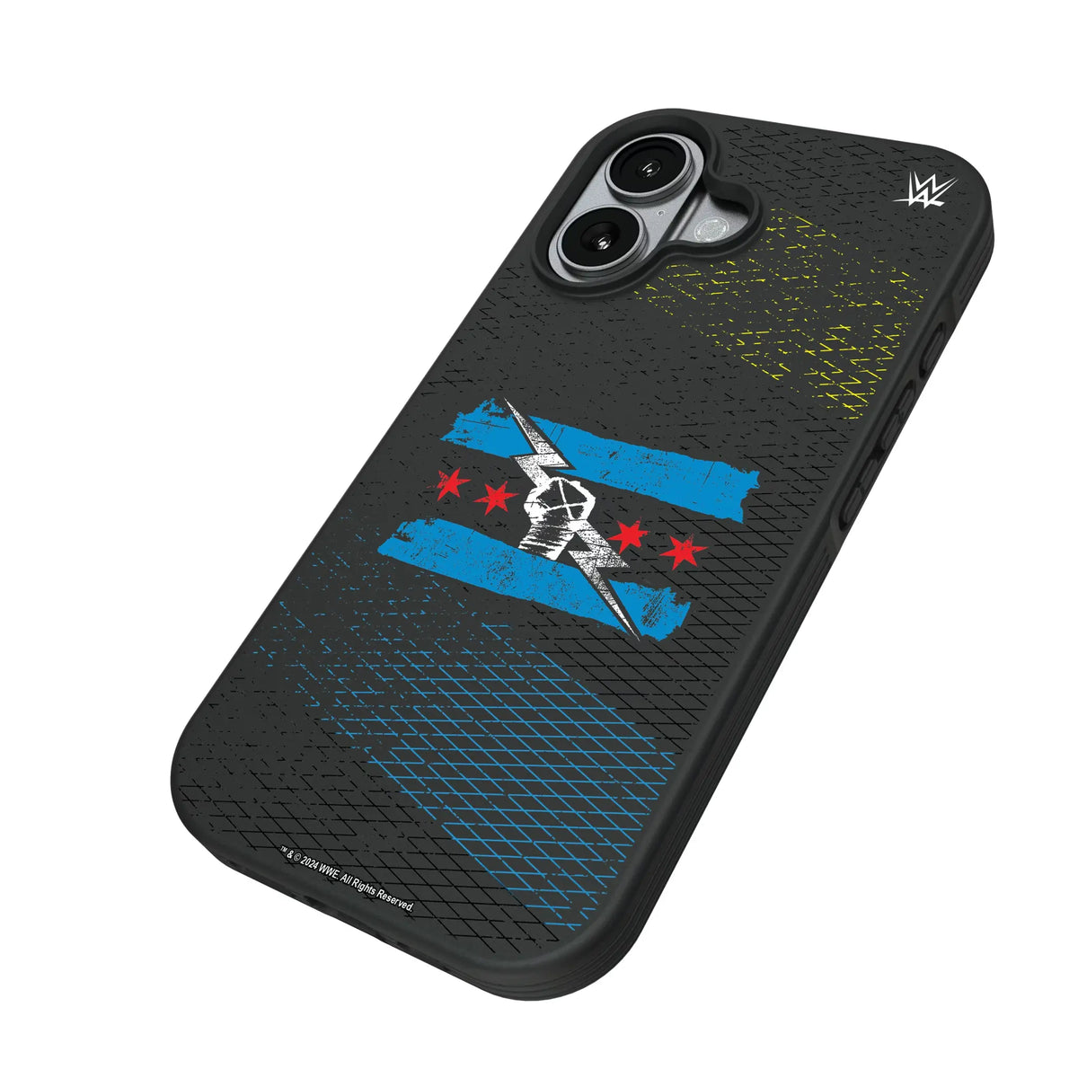 CM Punk Steel iPhone Bump Phone Case for Apple iPhone - Isometric View#Device_iPhone 17