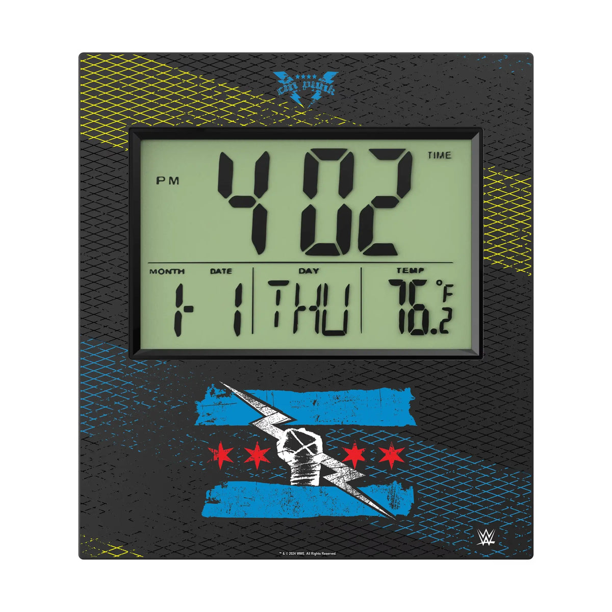 CM Punk Steel Wall Clock