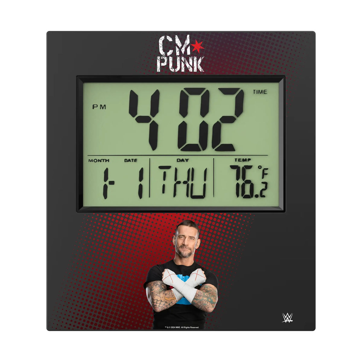 CM Punk Superstar Wall Clock