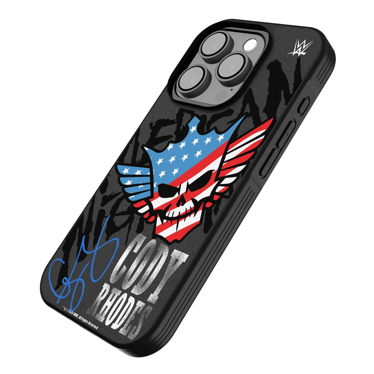 Cody Rhodes Impact iPhone Bump Phone Case for Apple iPhone - Isometric View