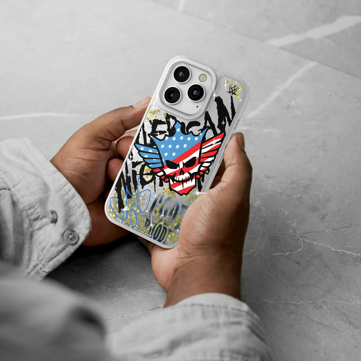 Cody Rhodes Impact iPhone Glitter Phone Case for Apple iPhone - Lifestyle#Device_iPhone 16 Pro