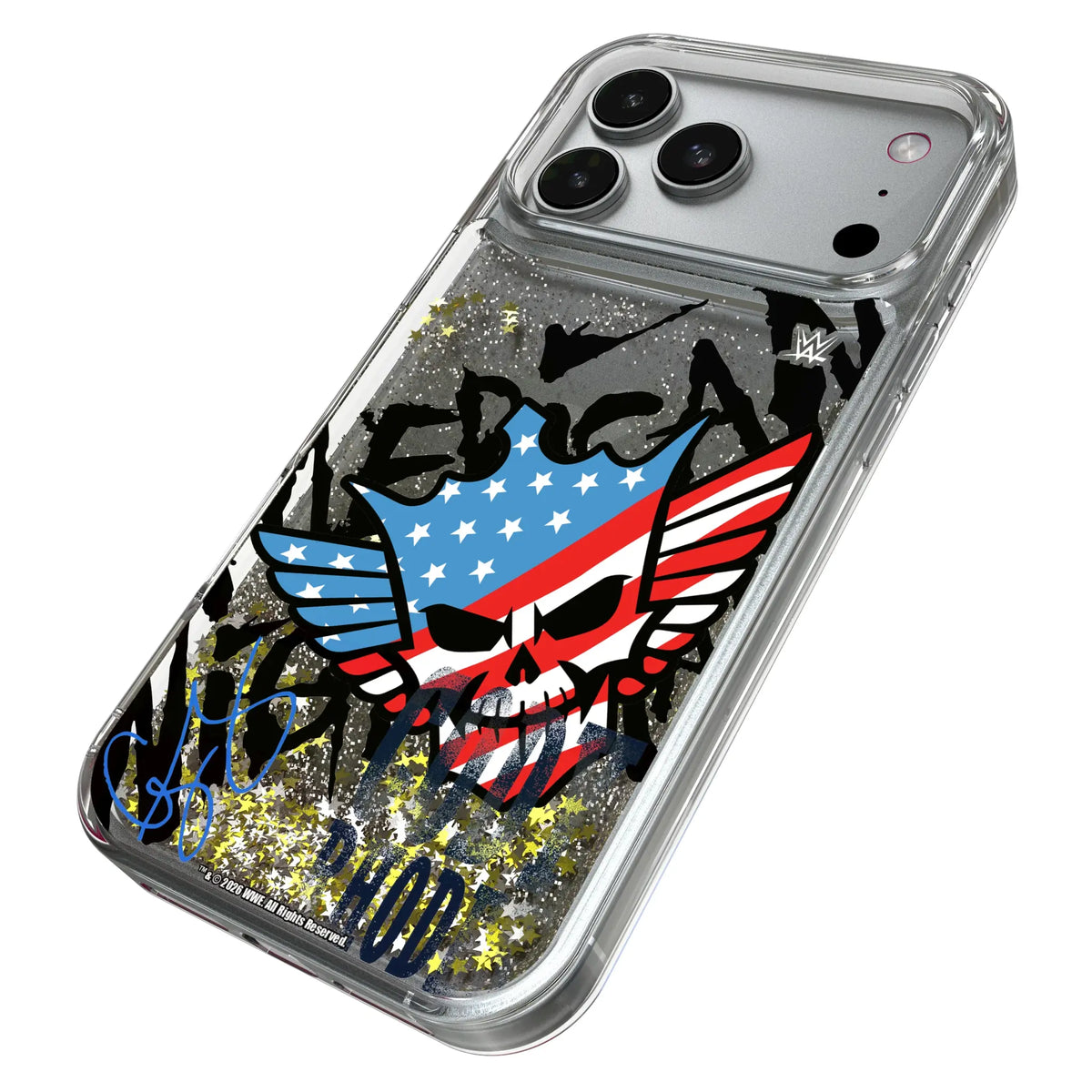 Cody Rhodes Impact iPhone Glitter Phone Case for Apple iPhone - Isometric View#Device_iPhone 17 Pro Max