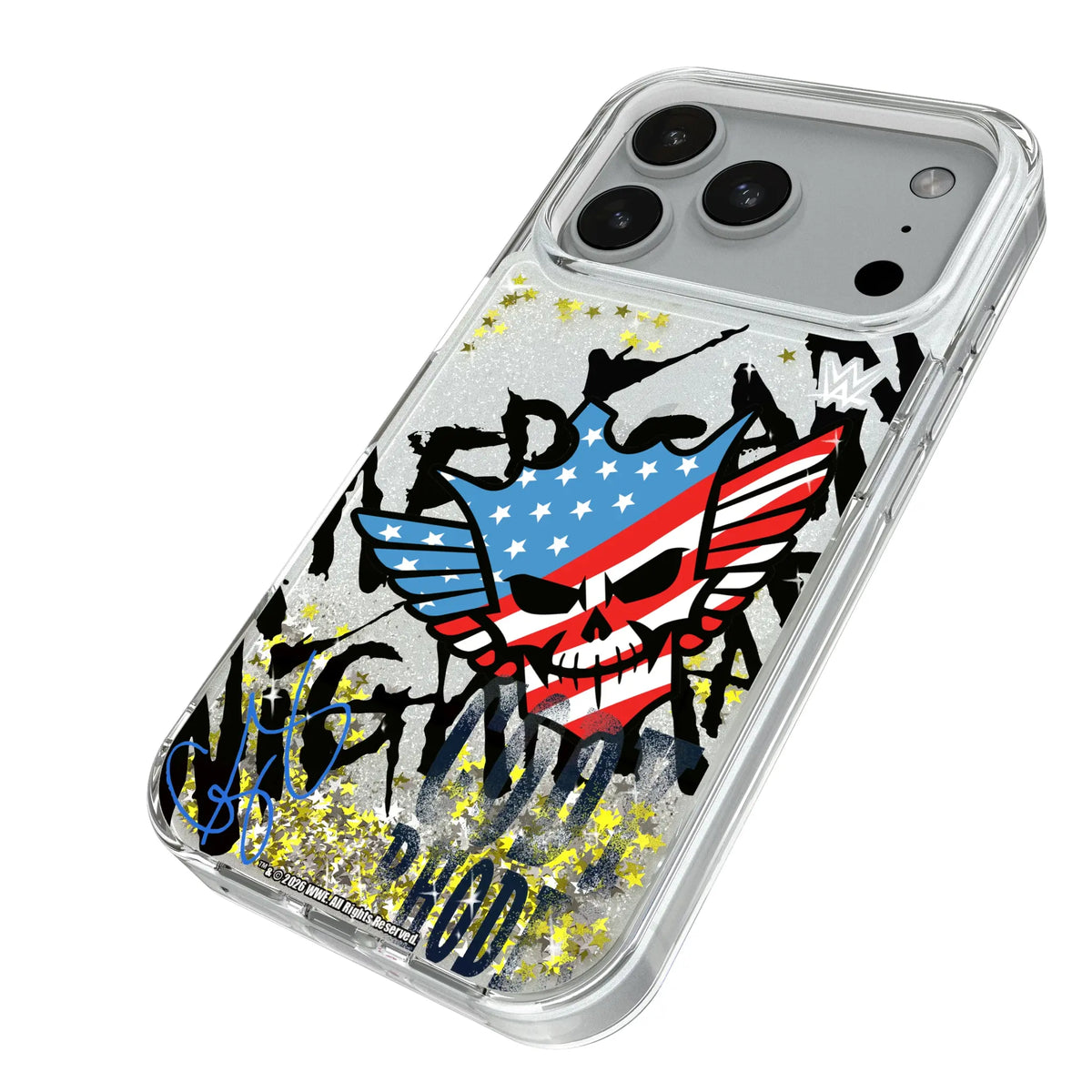 Cody Rhodes Impact iPhone Glitter Phone Case for Apple iPhone - Isometric View#Device_iPhone 18 Pro