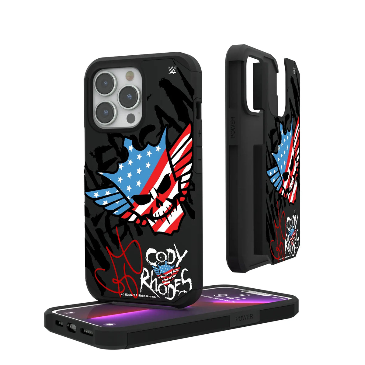 Cody Rhodes Impact iPhone Rugged Phone Case for Apple iPhone