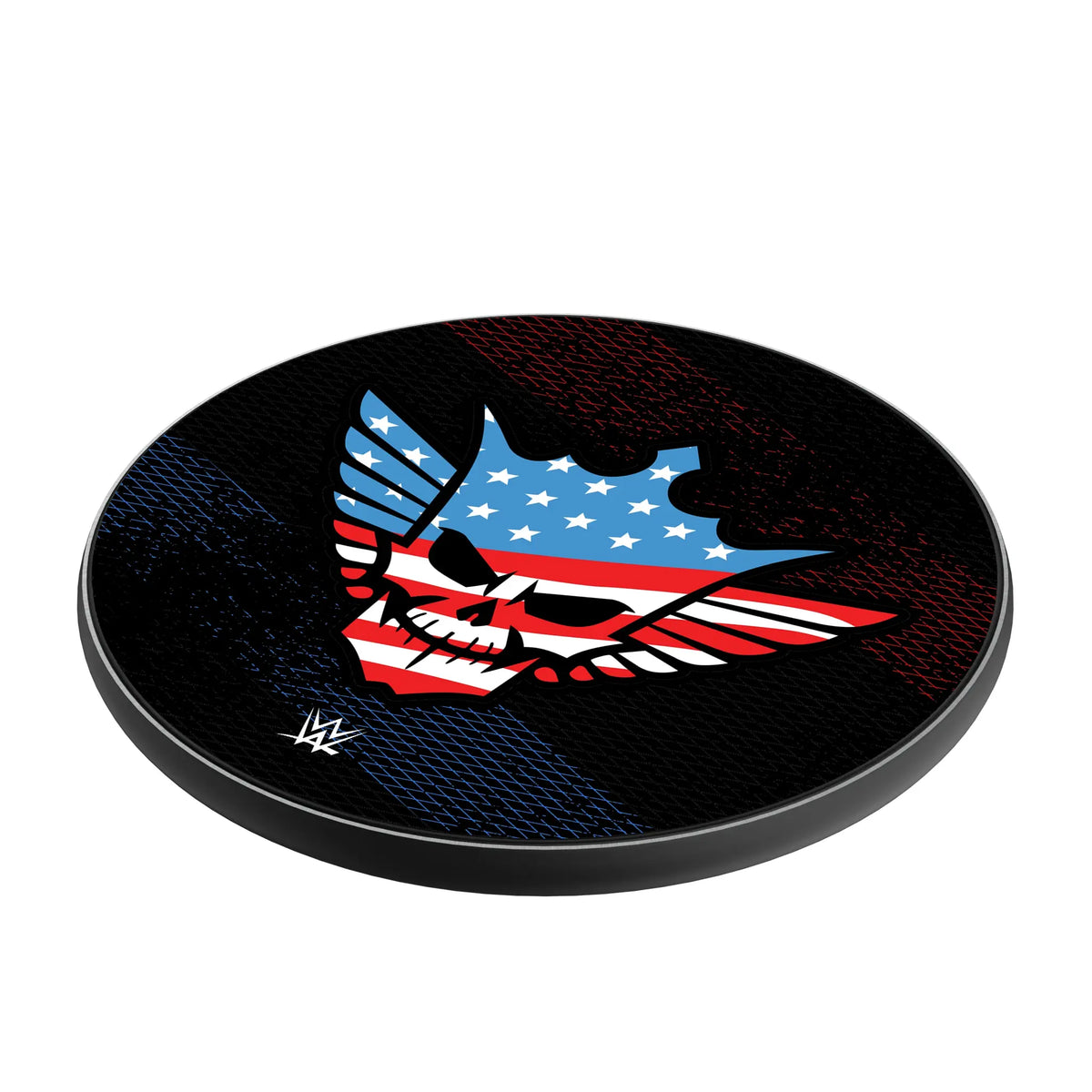 Cody Rhodes Steel 15-Watt Wireless Charger - Isometric View