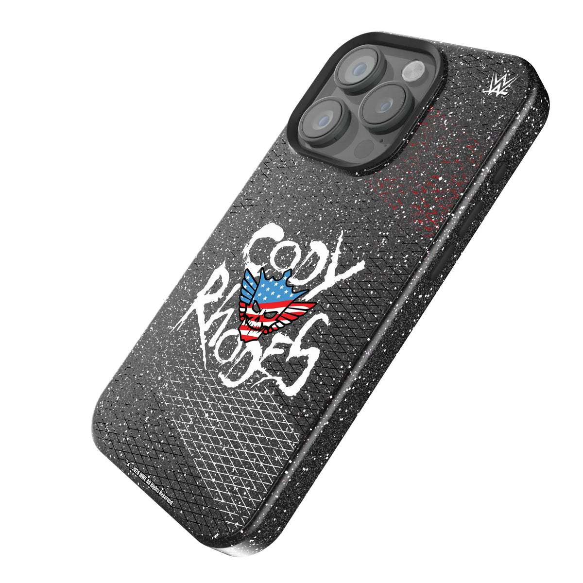 Cody Rhodes Steel iPhone Bling Phone Case for Apple iPhone - Isometric View