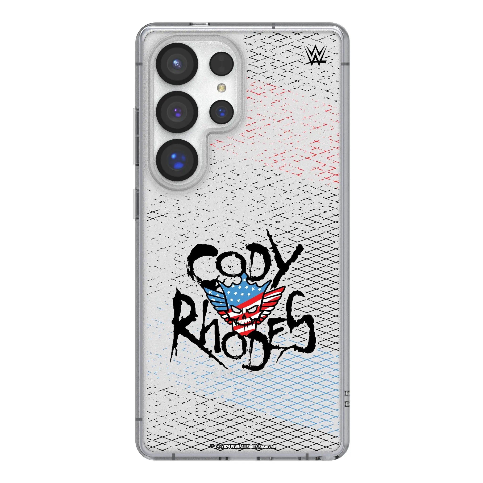 Cody Rhodes Steel Galaxy Clear Phone Case for Samsung Galaxy#Device_Galaxy S25 Ultra