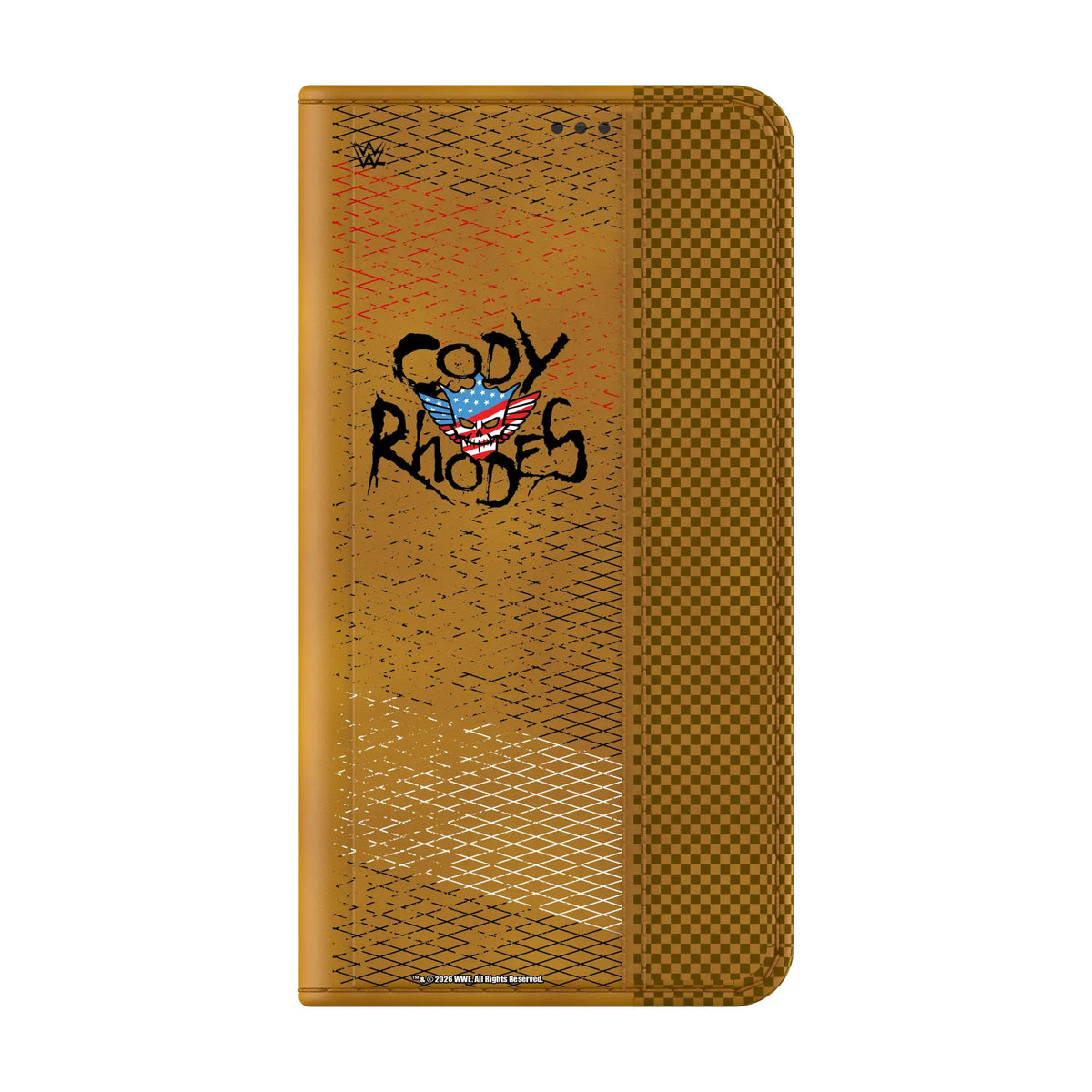 Cody Rhodes Steel Galaxy Folio Phone Case for Samsung Galaxy