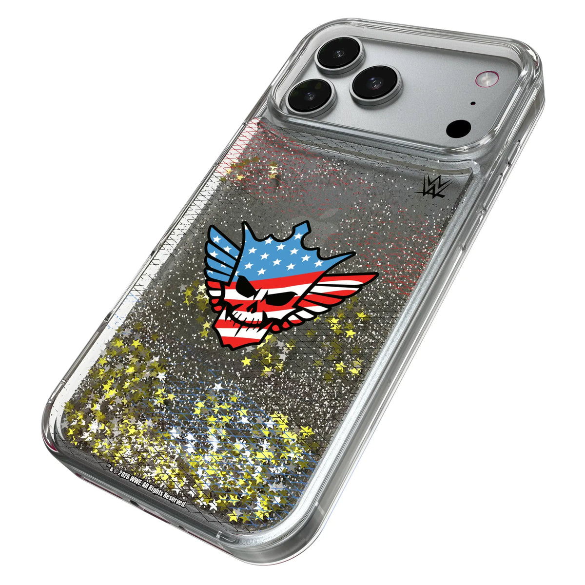 Cody Rhodes Steel iPhone Glitter Phone Case for Apple iPhone - Isometric View#Device_iPhone 17 Pro Max