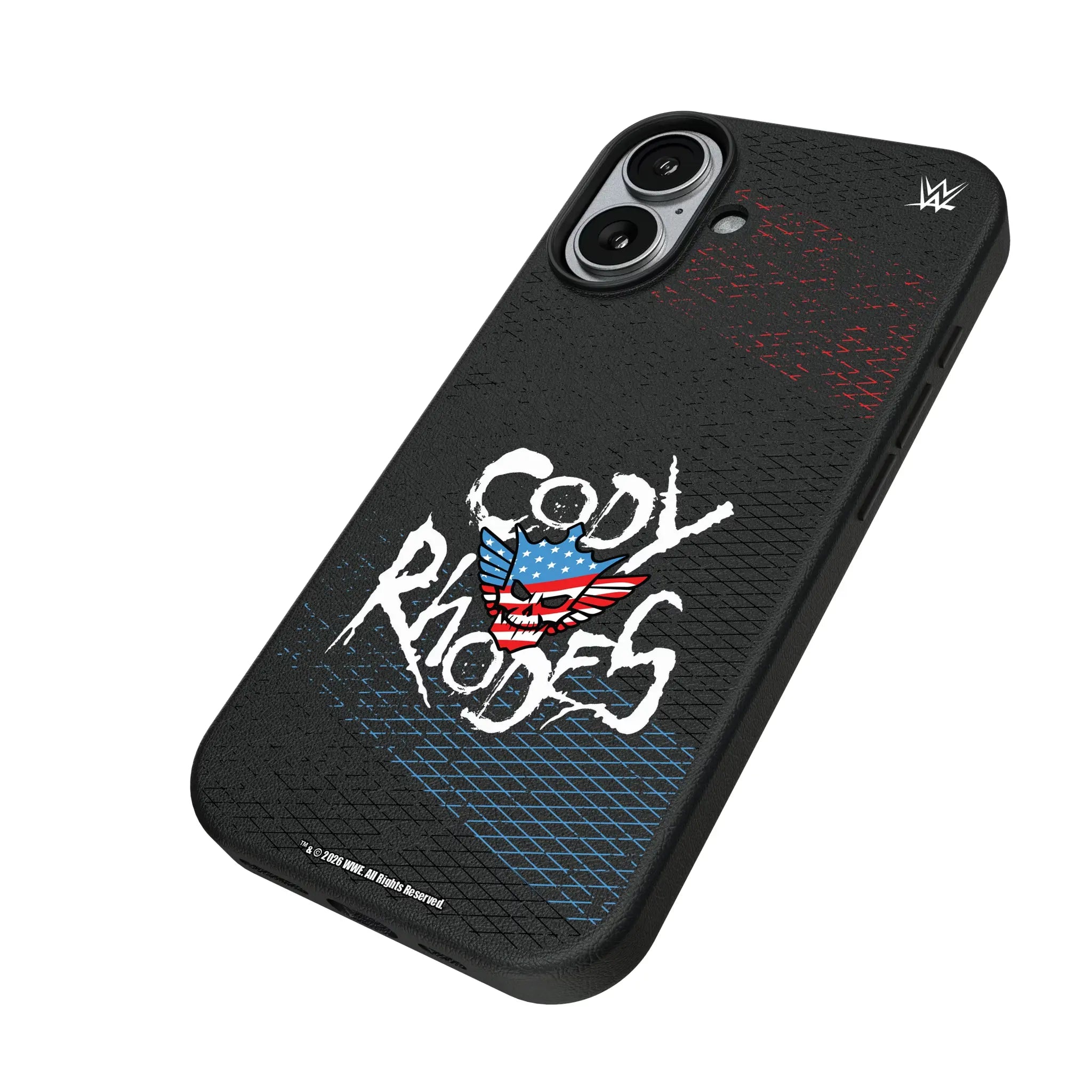 Cody Rhodes Steel iPhone MagSafe Compatible Phone Case for Apple iPhone - Isometric View#Device_iPhone 17