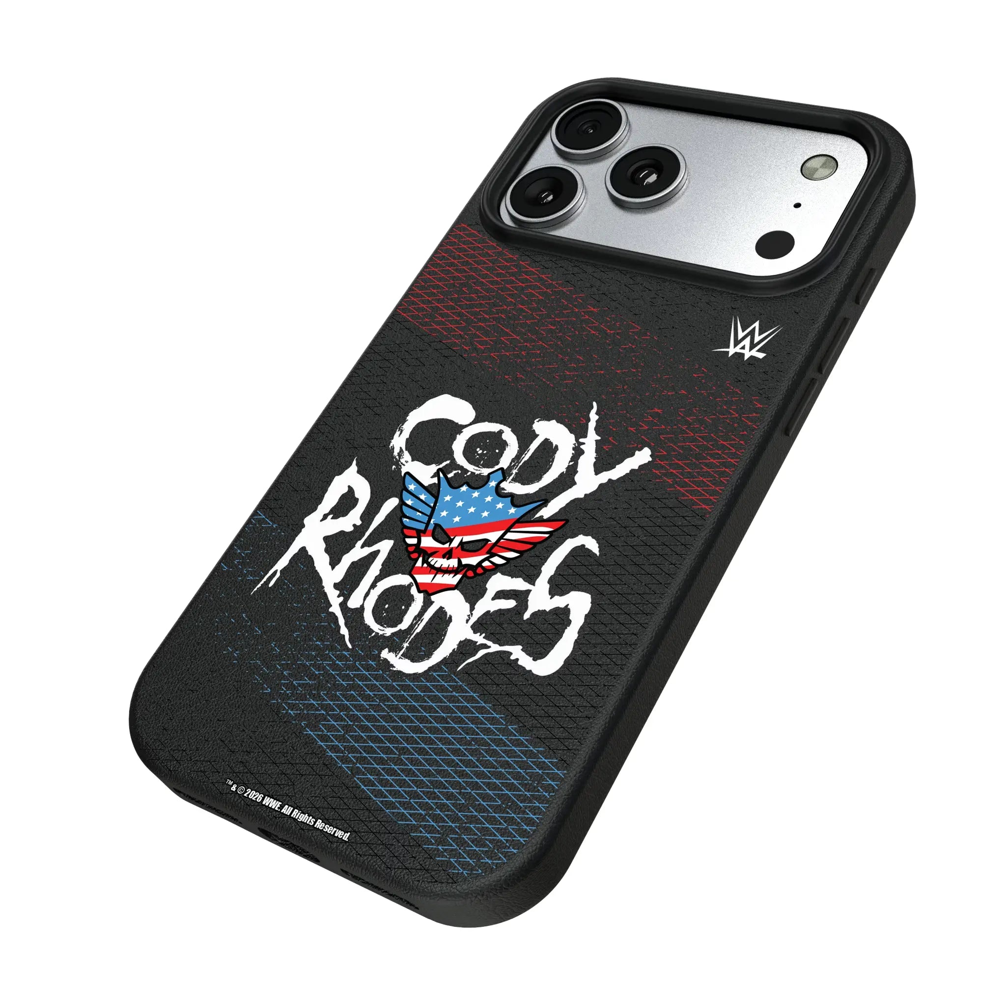 Cody Rhodes Steel iPhone MagSafe Compatible Phone Case for Apple iPhone - Isometric View#Device_iPhone 17 Pro Max