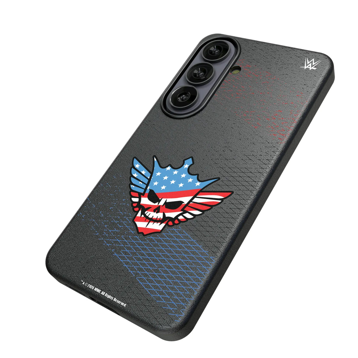 Cody Rhodes Steel Galaxy MagSafe Compatible Phone Case for Samsung Galaxy - Isometric View#Device_Galaxy S26