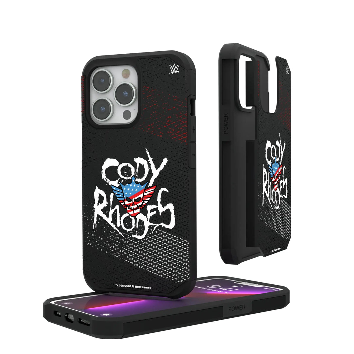 Cody Rhodes Steel iPhone Rugged Phone Case for Apple iPhone