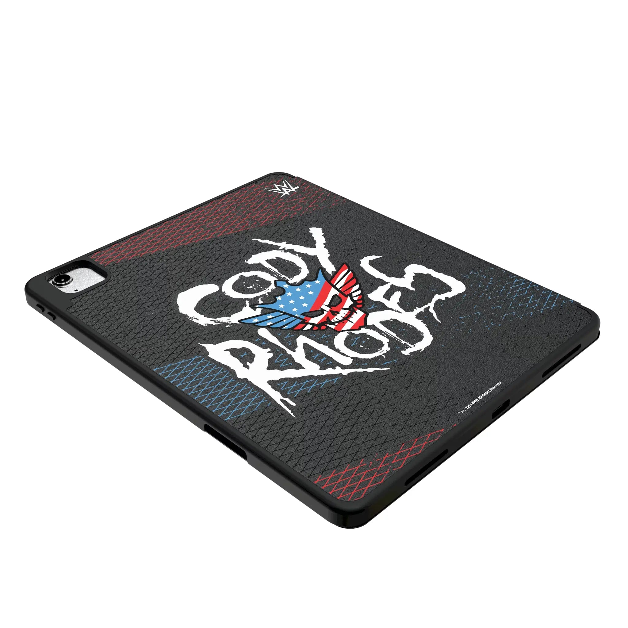 Cody Rhodes Steel iPad Tablet Case for Apple iPad - Isometric View