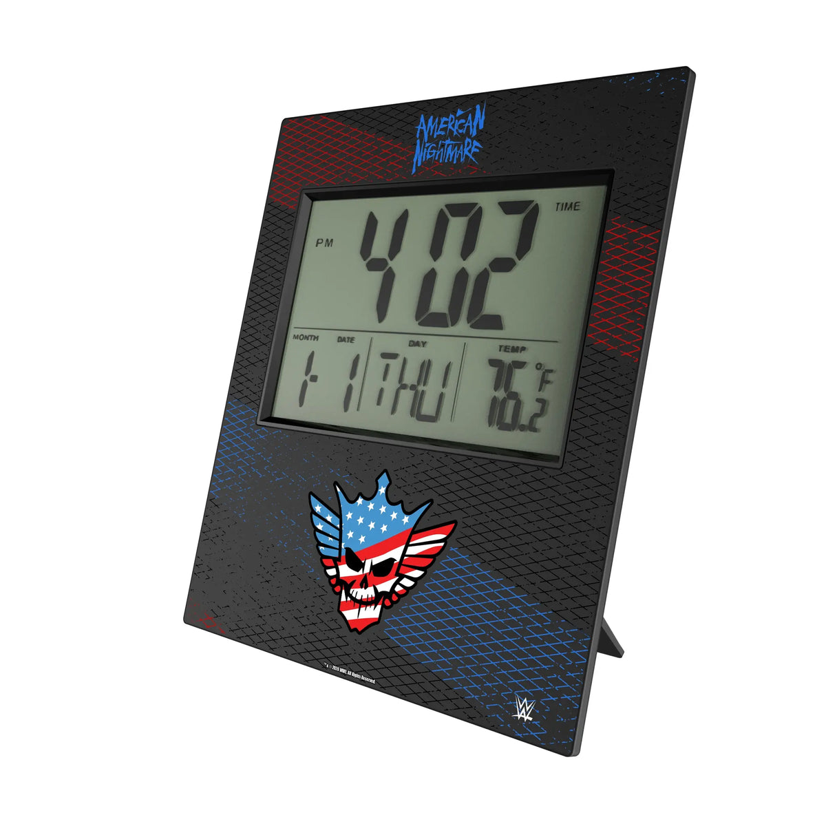 Cody Rhodes Steel Wall Clock