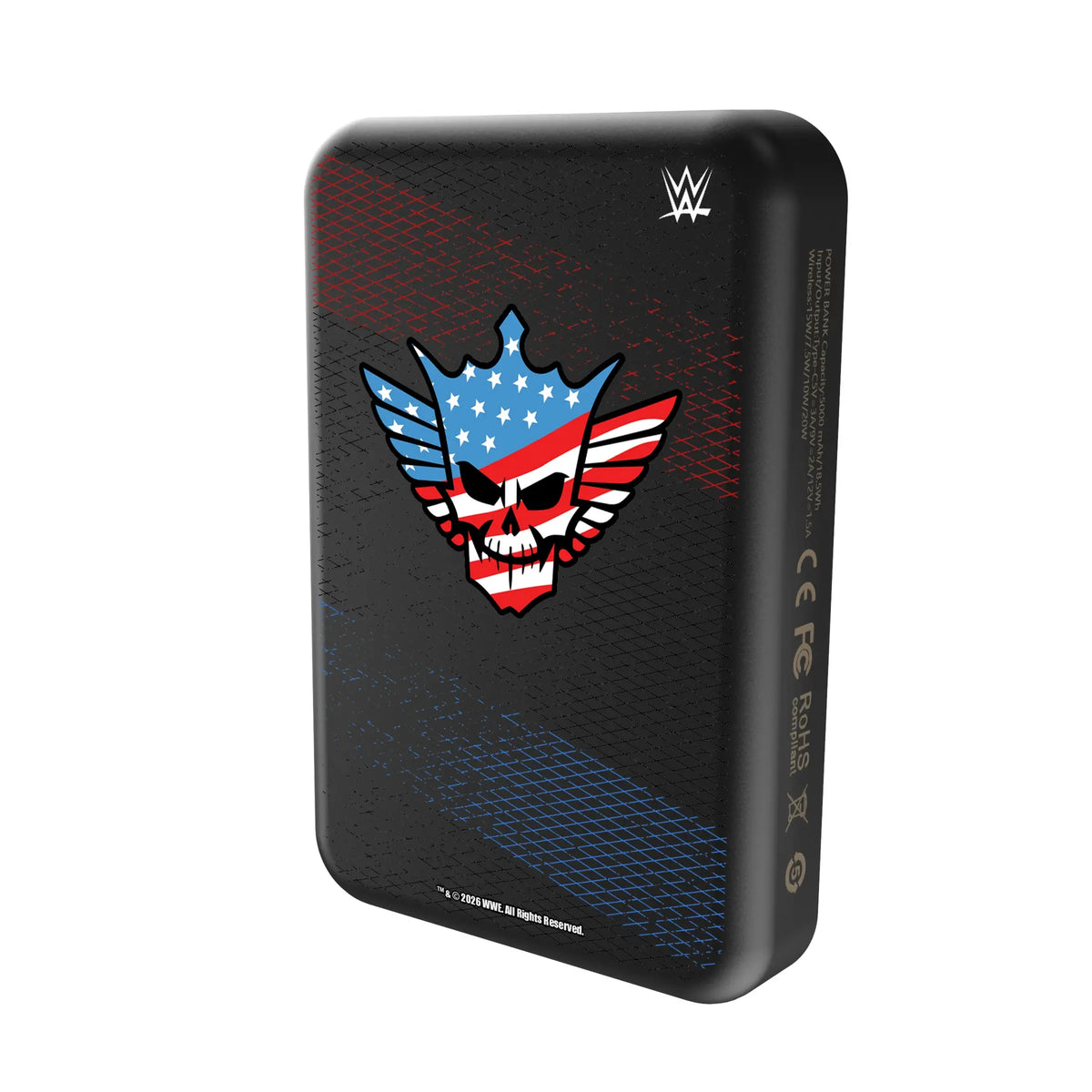 Cody Rhodes Steel Wireless Mag Power Bank