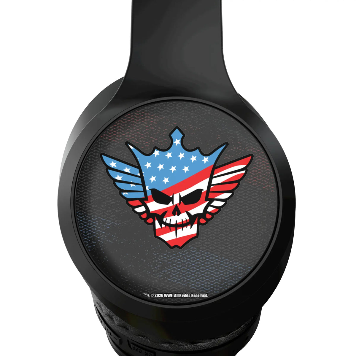 Cody Rhodes Steel Wireless Over-Ear Headphones With Case - Detail