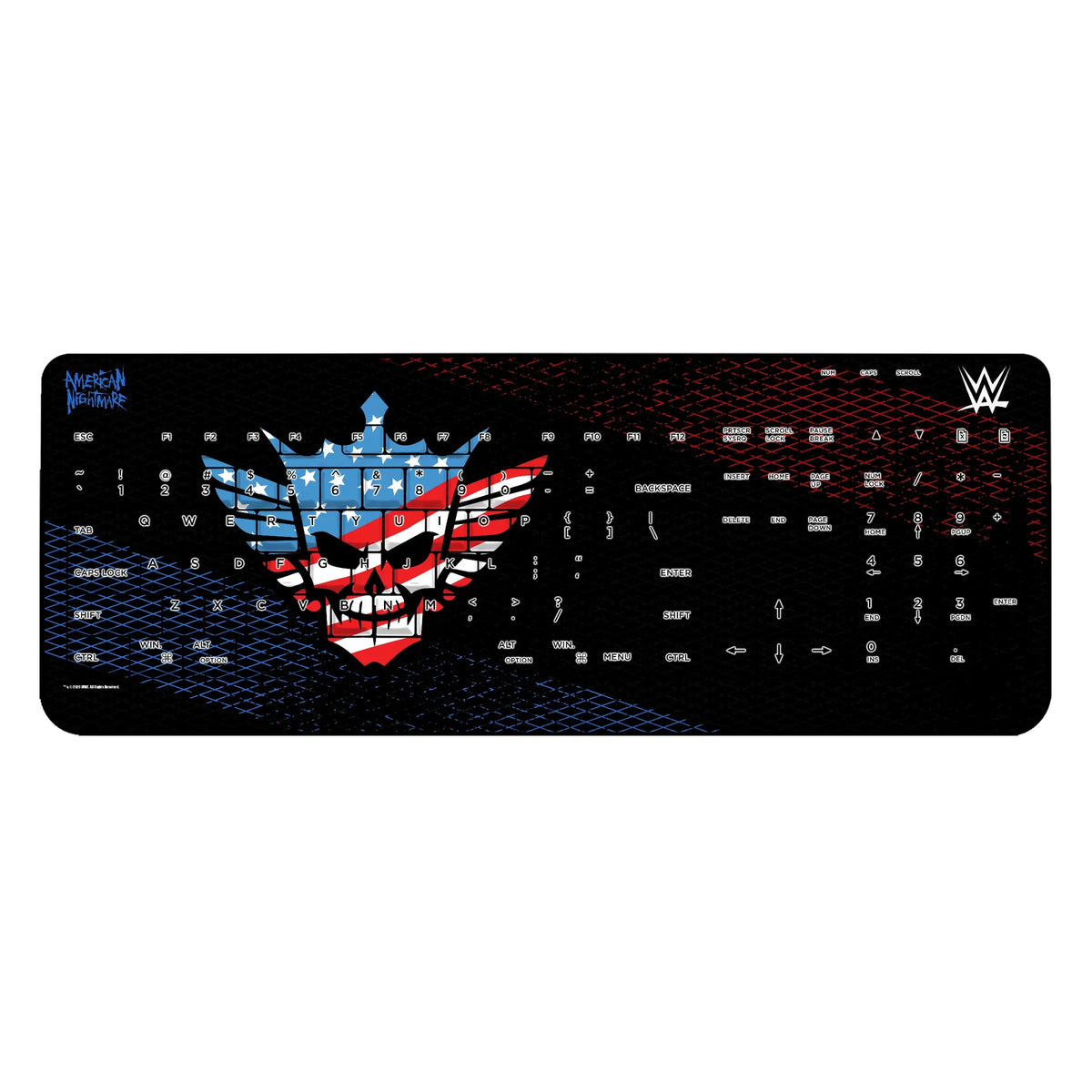 Cody Rhodes Steel Wireless USB Keyboard