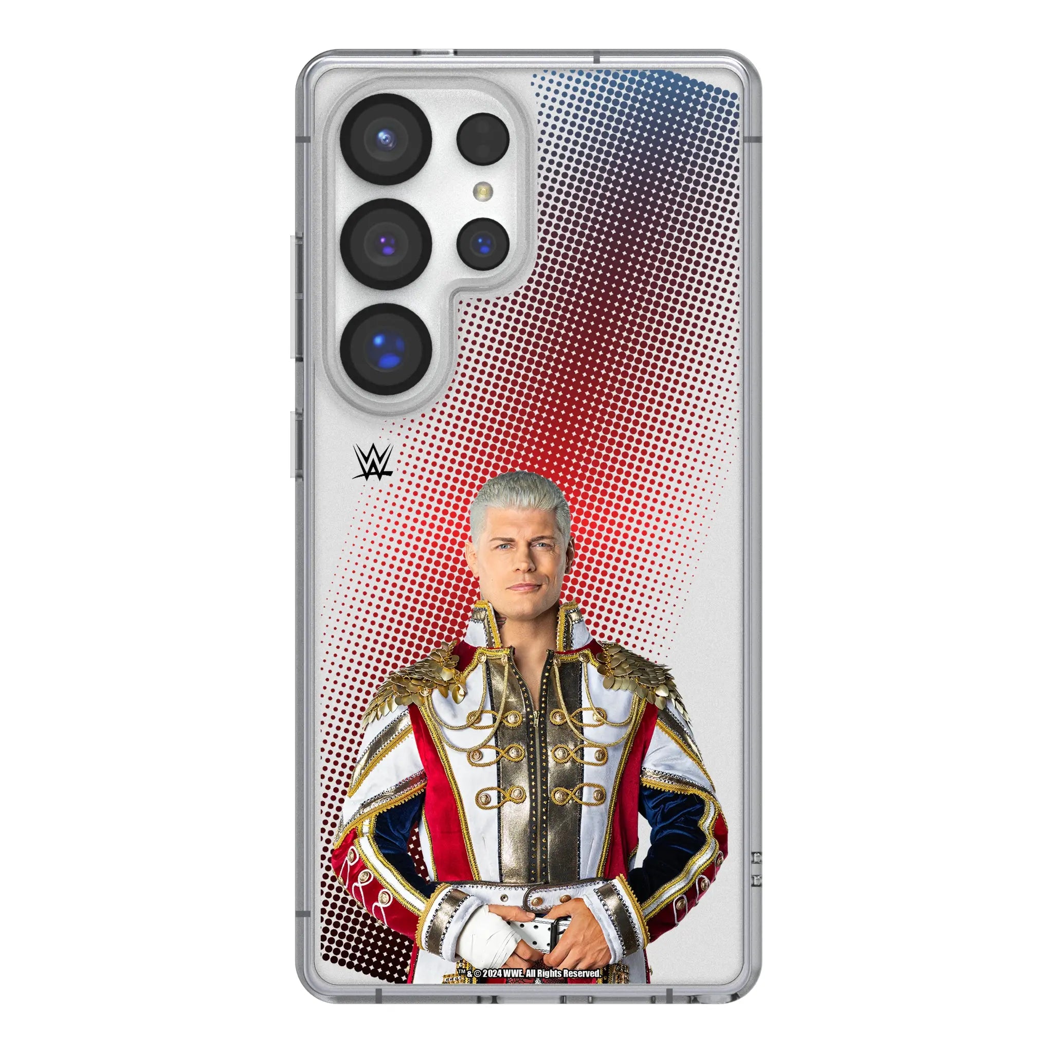Cody Rhodes Superstar Galaxy Clear Phone Case for Samsung Galaxy#Device_Galaxy S25 Ultra