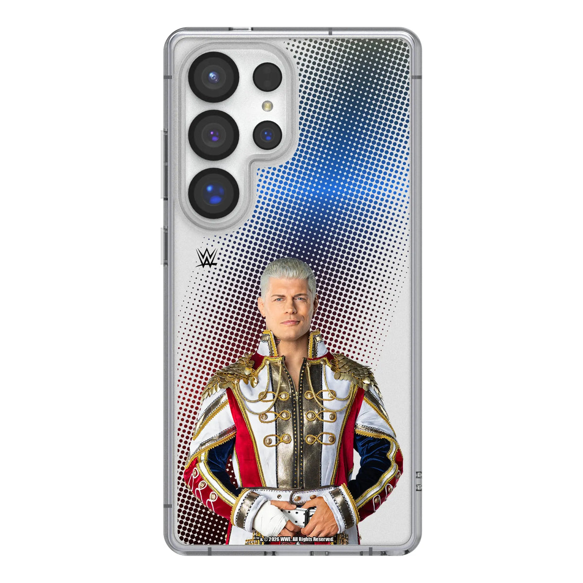 Cody Rhodes Superstar Galaxy Clear Phone Case for Samsung Galaxy#Device_Galaxy S25 Ultra