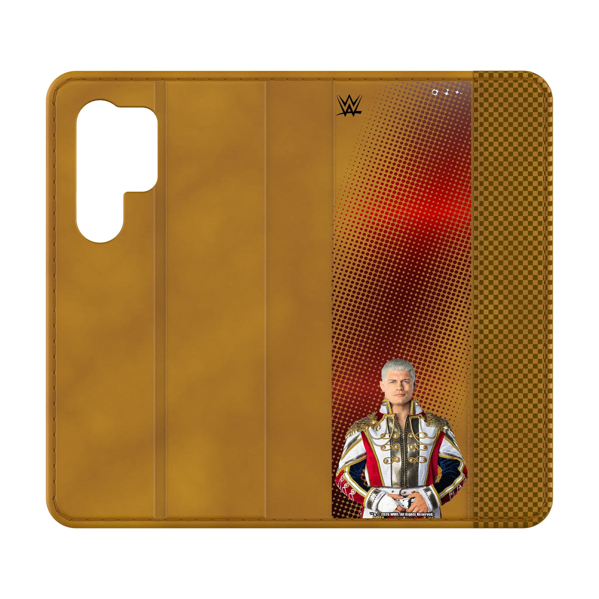 Cody Rhodes Superstar Galaxy Folio Phone Case for Samsung Galaxy