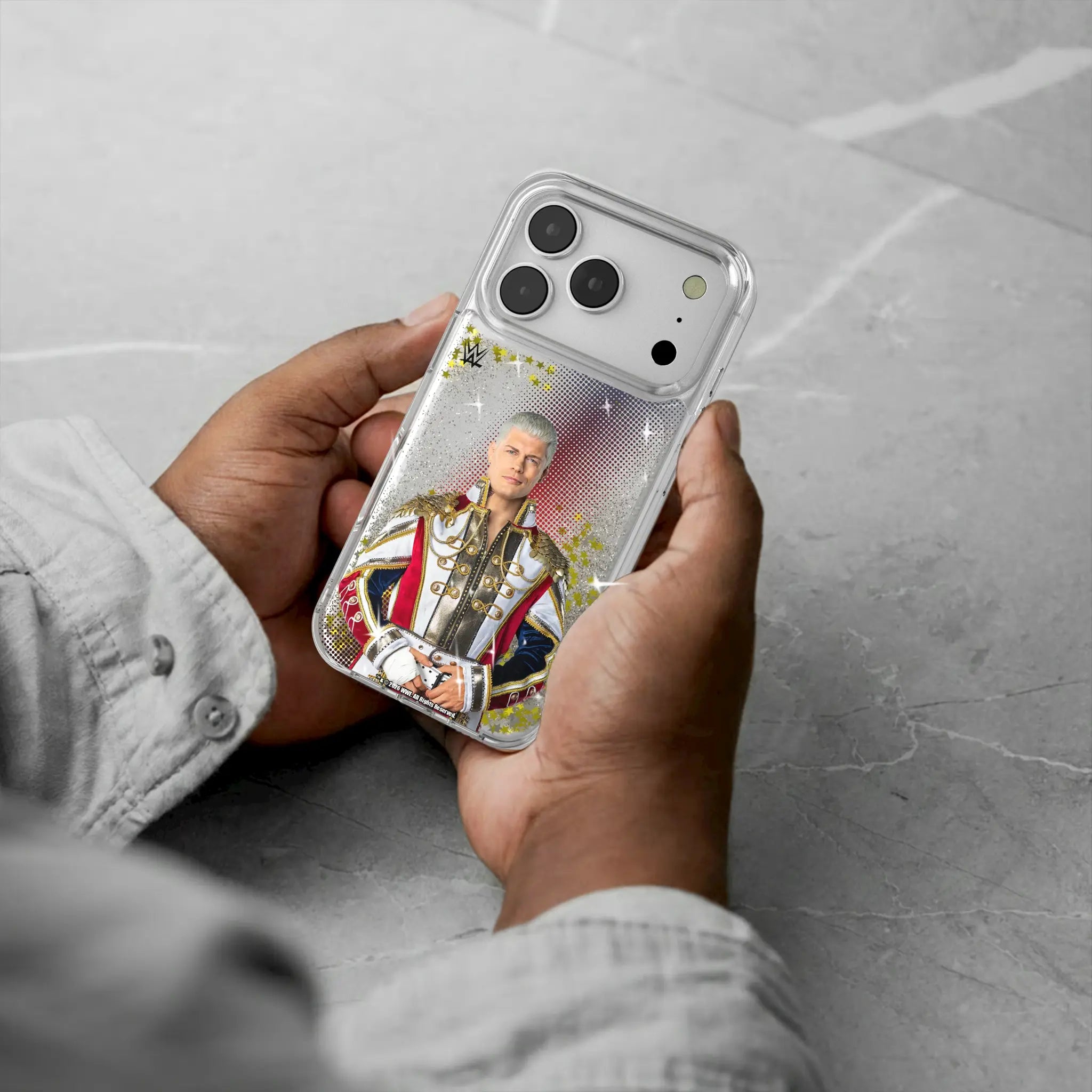 Cody Rhodes Superstar iPhone Glitter Phone Case for Apple iPhone - Lifestyle#Device_iPhone 17 Pro