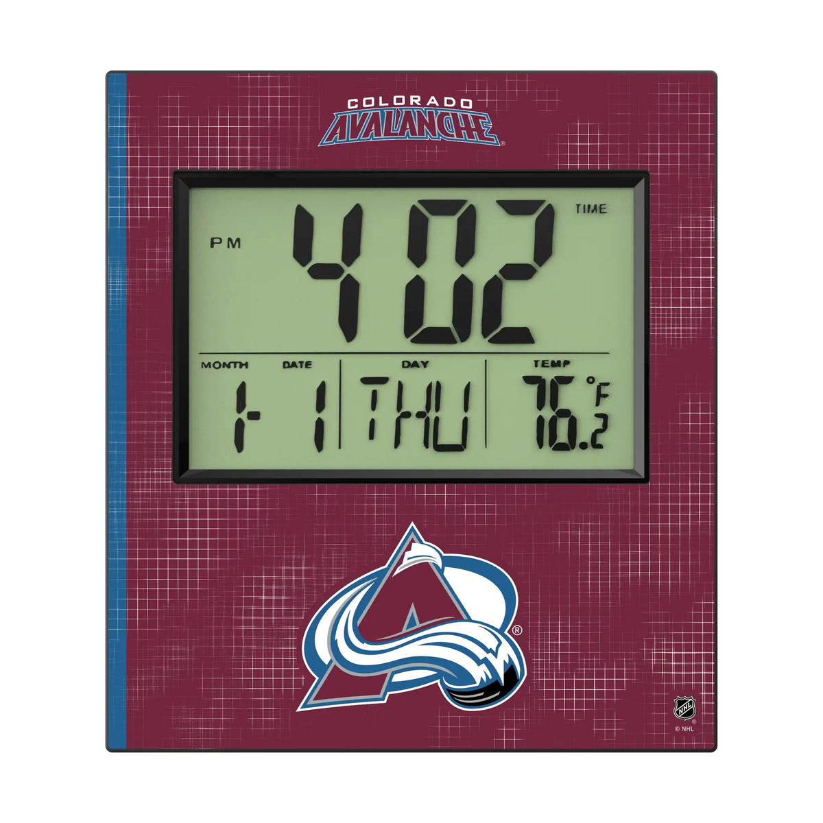 Colorado Avalanche Hatch Wall Clock