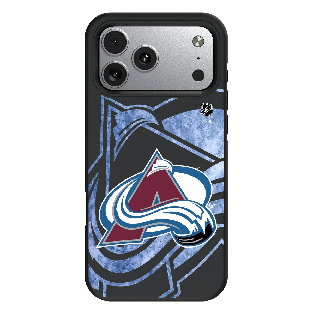 Colorado Avalanche Ice Tilt iPhone Bump Phone Case for Apple iPhone#Device_iPhone 17 Pro Max