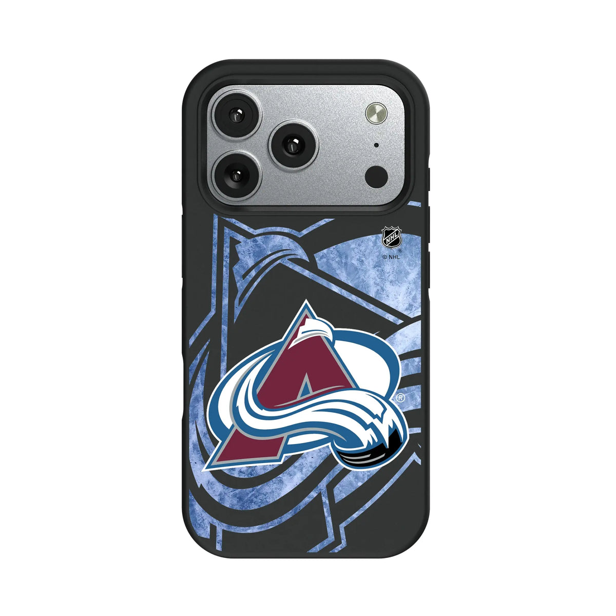 Colorado Avalanche Ice Tilt iPhone Bump Phone Case for Apple iPhone#Device_iPhone 17 Pro