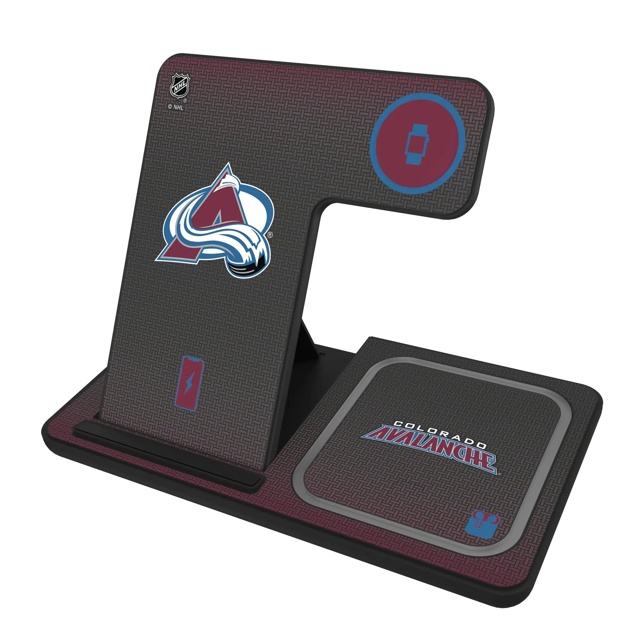 Colorado Avalanche Linen 3 in 1 Charging Station