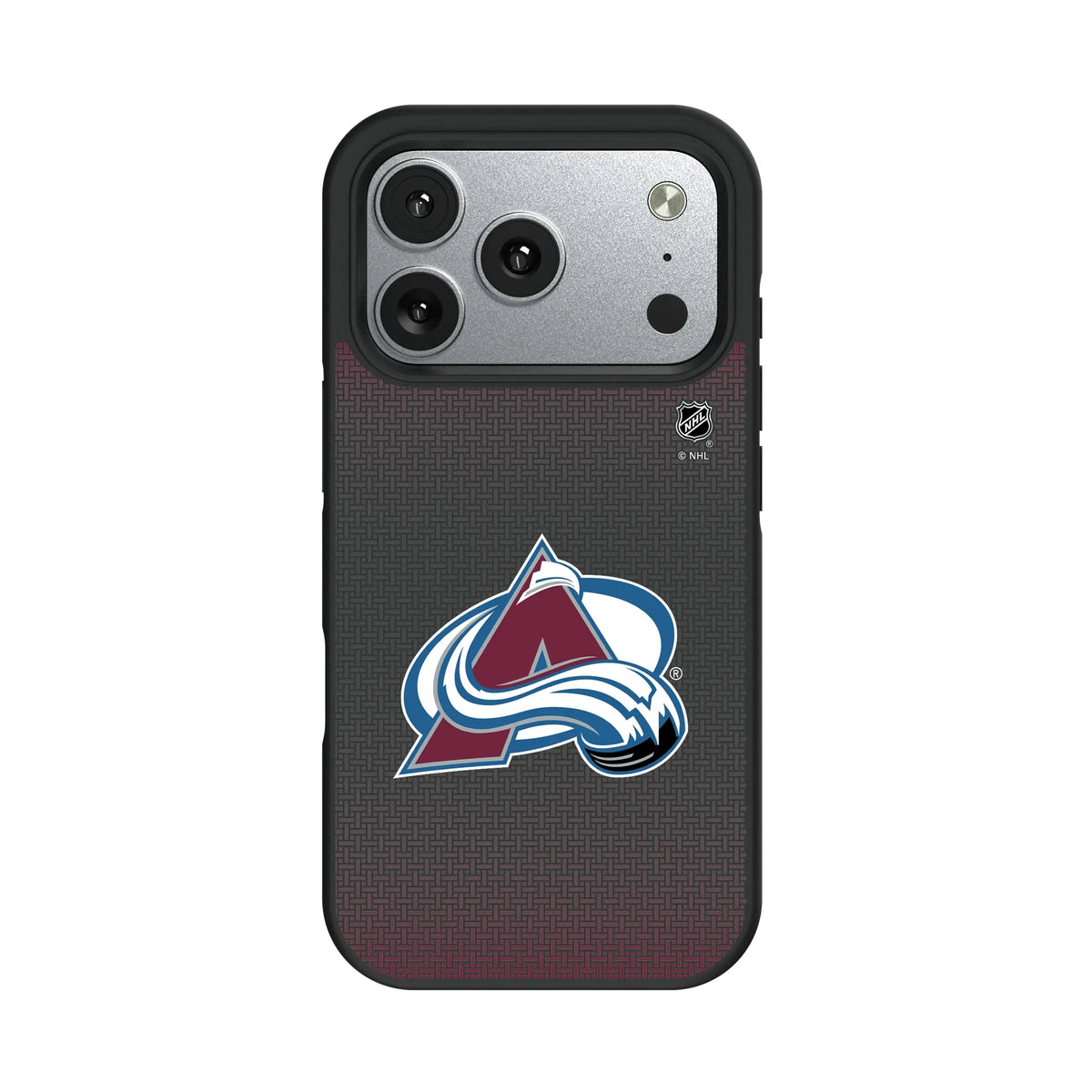 Colorado Avalanche Linen iPhone Bump Phone Case for Apple iPhone#Device_iPhone 17 Pro