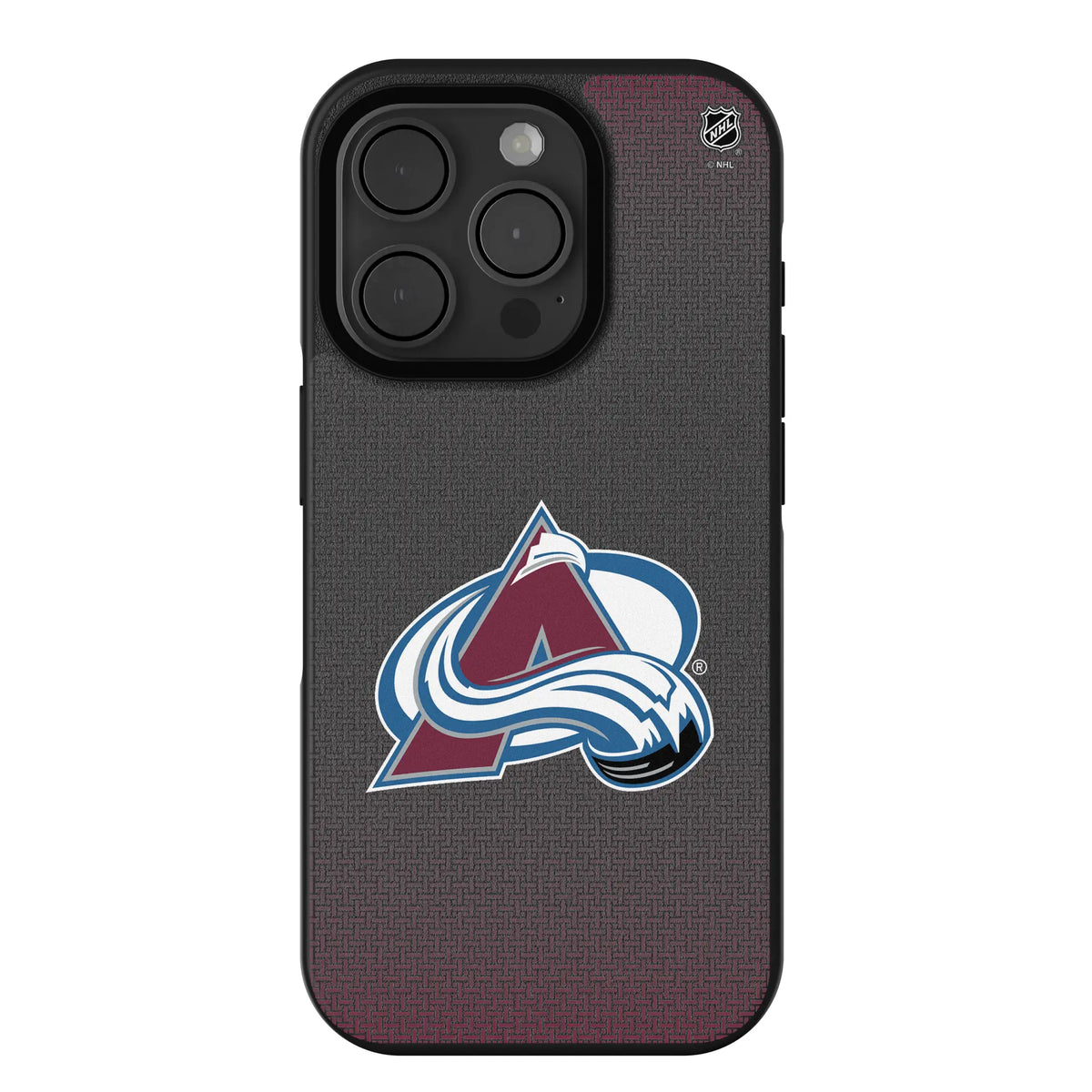 Colorado Avalanche Linen iPhone Bump Phone Case for Apple iPhone