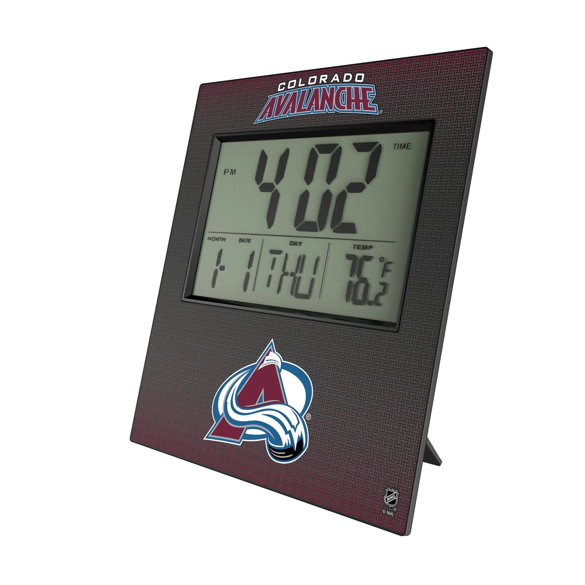 Colorado Avalanche Linen Wall Clock