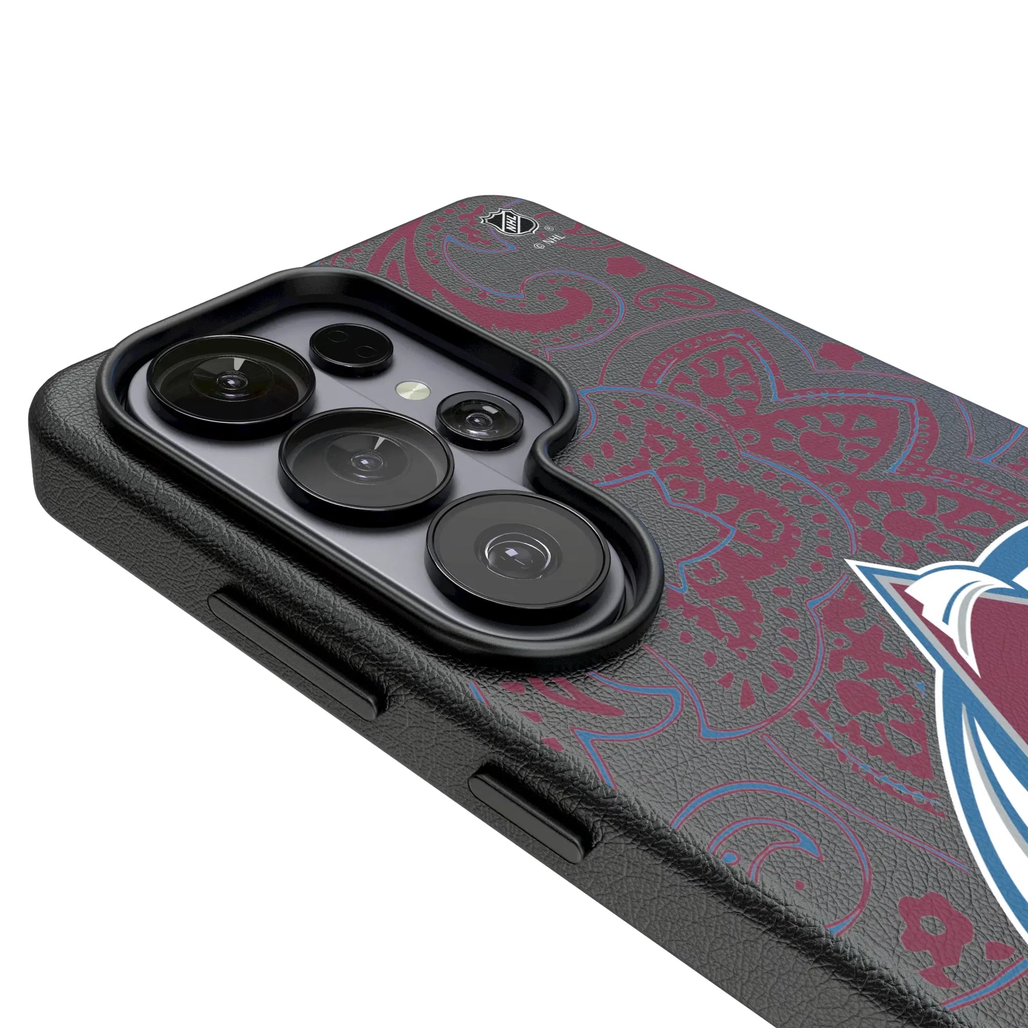 Colorado Avalanche Paisley Galaxy MagSafe Compatible Phone Case for Samsung Galaxy - Detail#Device_Galaxy S26 Ultra