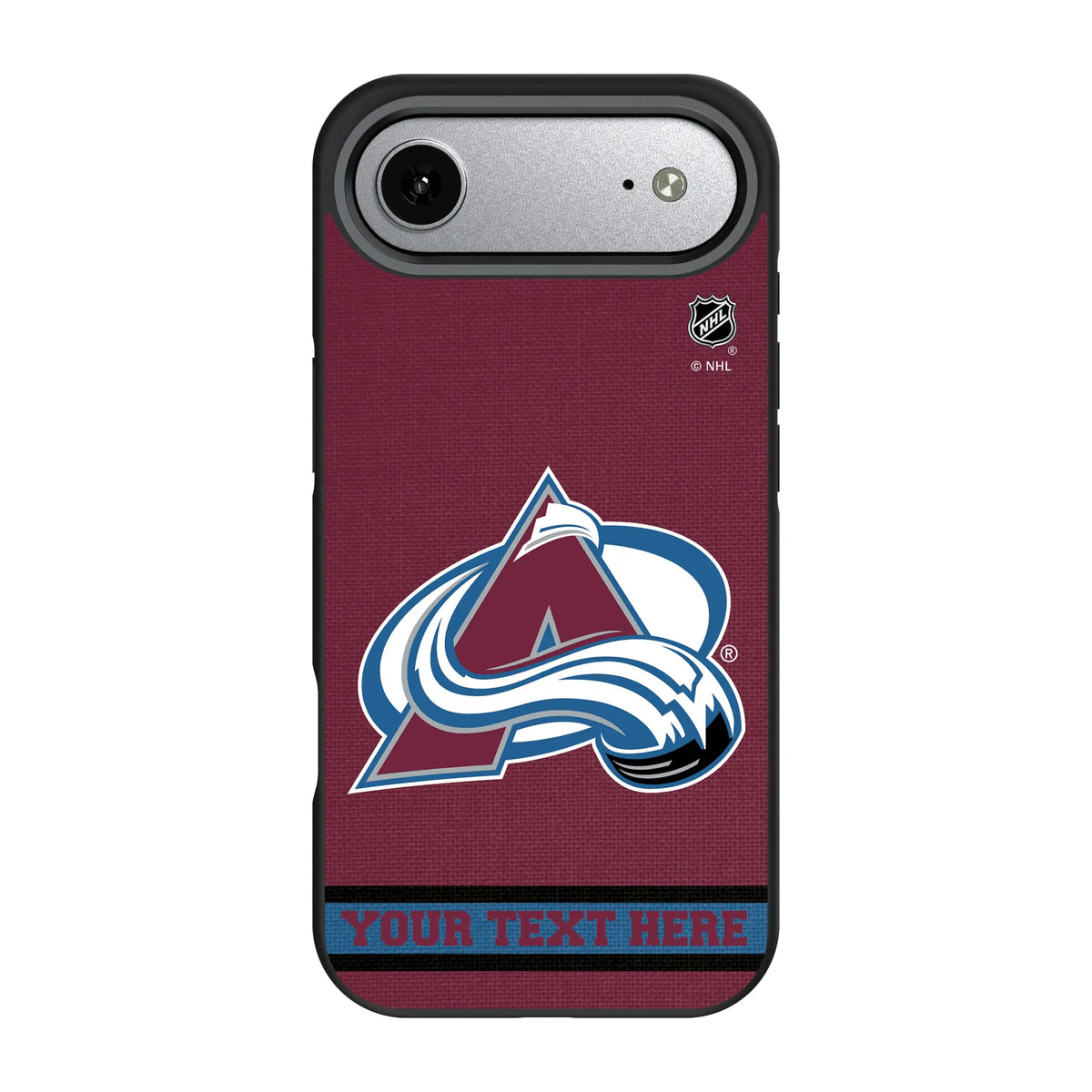 Colorado Avalanche Personalized Stripe iPhone Bump Phone Case for Apple iPhone#Device_iPhone Air