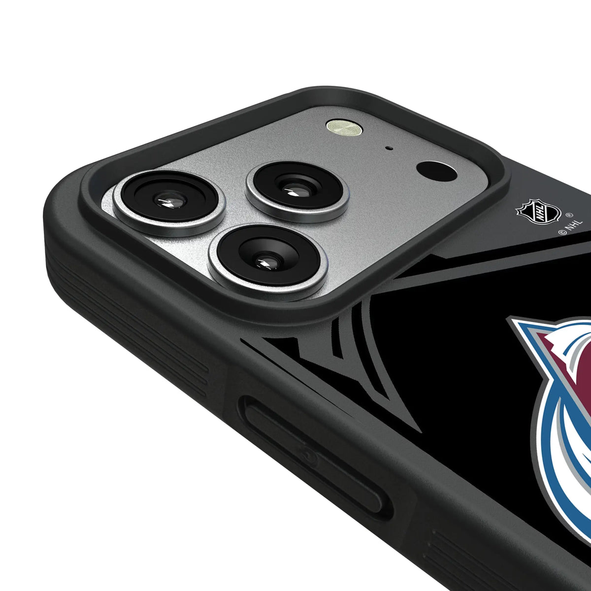 Colorado Avalanche Personalized Tilt iPhone Bump Phone Case for Apple iPhone - Detail#Device_iPhone 17 Pro