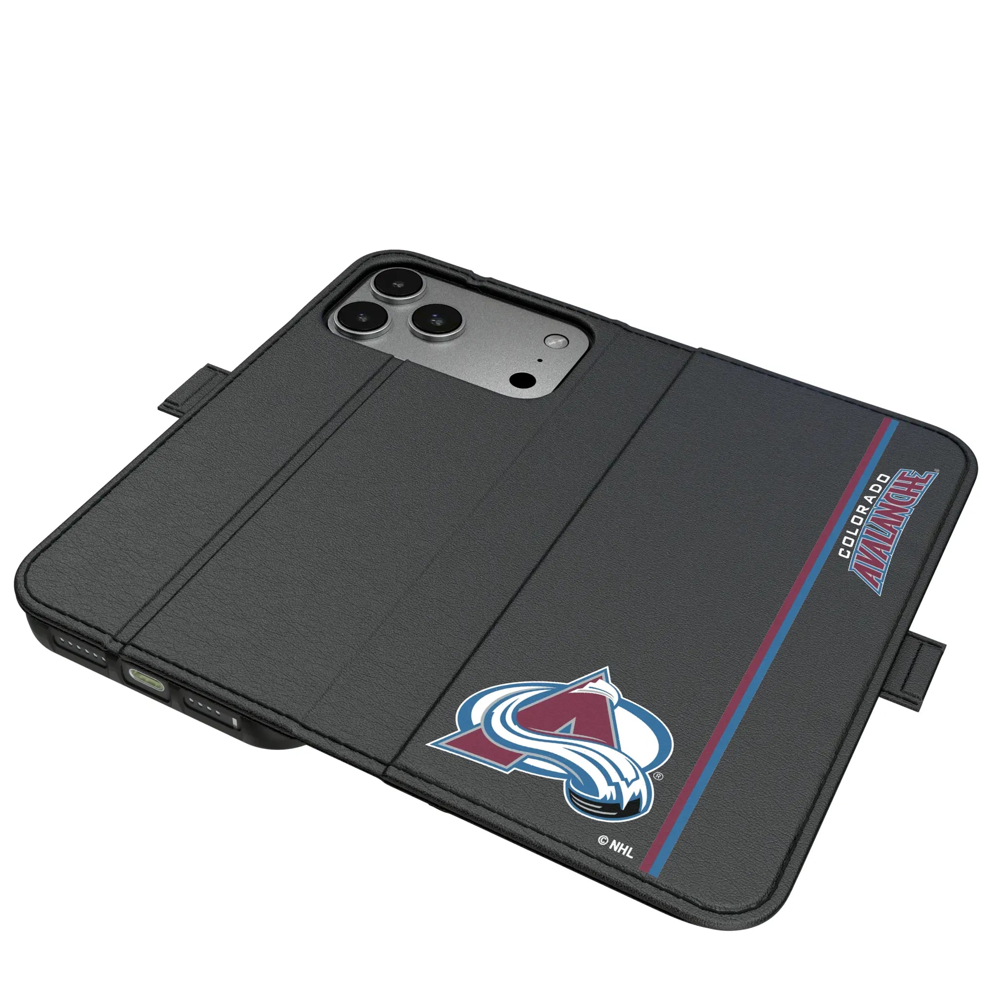 Colorado Avalanche Sidebar iPhone Folio Phone Case for Apple iPhone#Device_iPhone 17 Pro Max