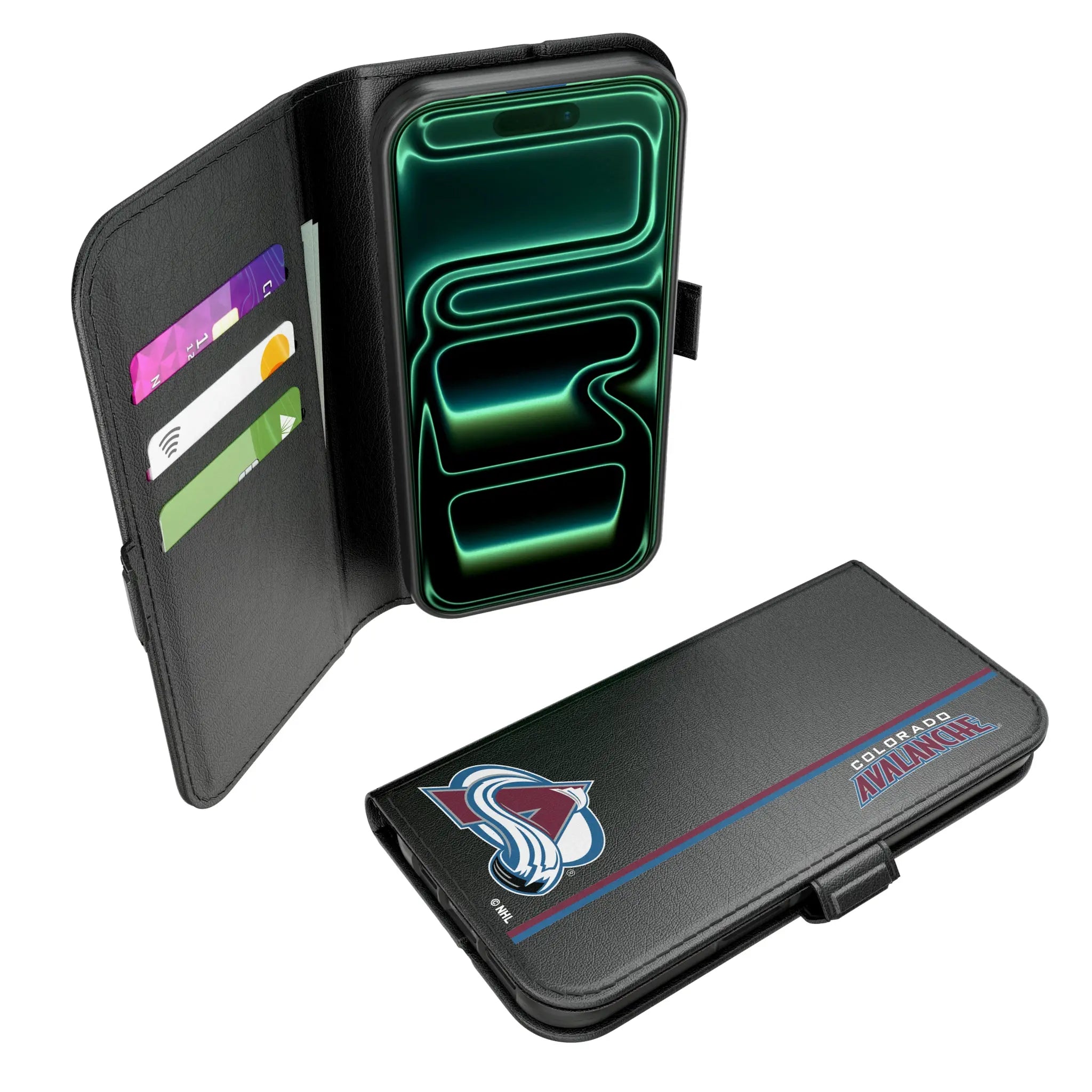 Colorado Avalanche Sidebar iPhone Folio Phone Case for Apple iPhone#Device_iPhone 17