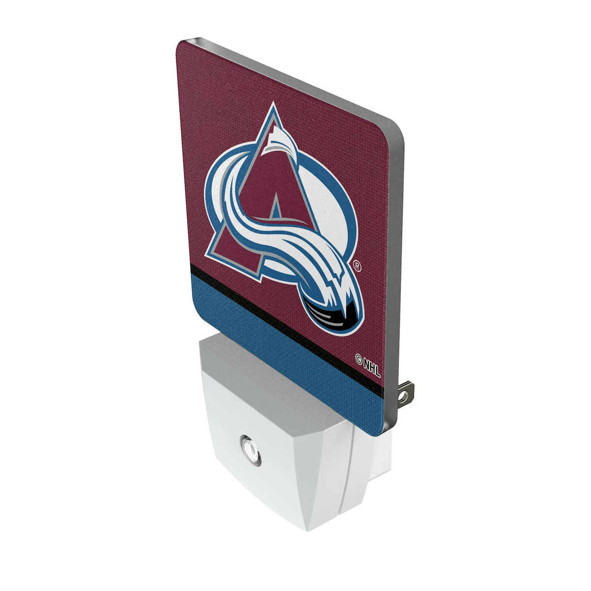 Colorado Avalanche Stripe Night Light 2-Pack - Isometric View