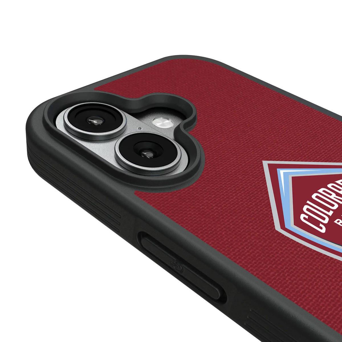 Colorado Rapids Endzone Solid iPhone Bump Phone Case for Apple iPhone - Detail#Device_iPhone 17