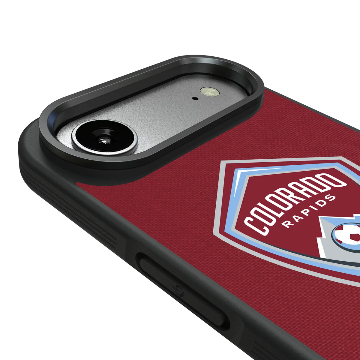Colorado Rapids Endzone Solid iPhone Bump Phone Case for Apple iPhone - Detail#Device_iPhone Air