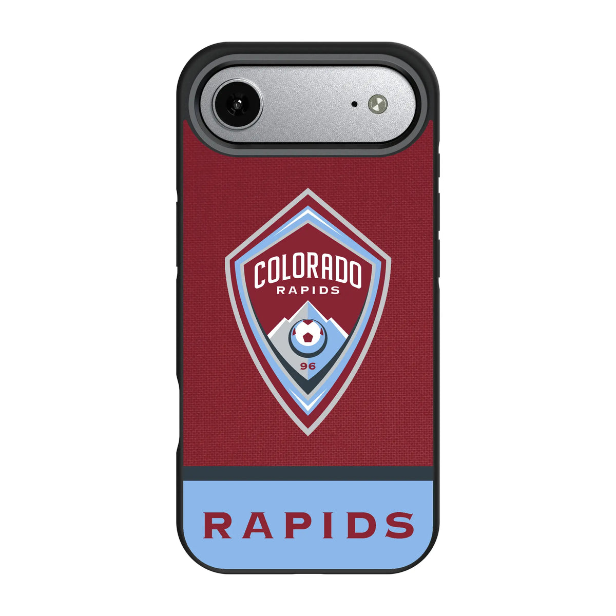 Colorado Rapids Endzone Solid iPhone Bump Phone Case for Apple iPhone#Device_iPhone Air