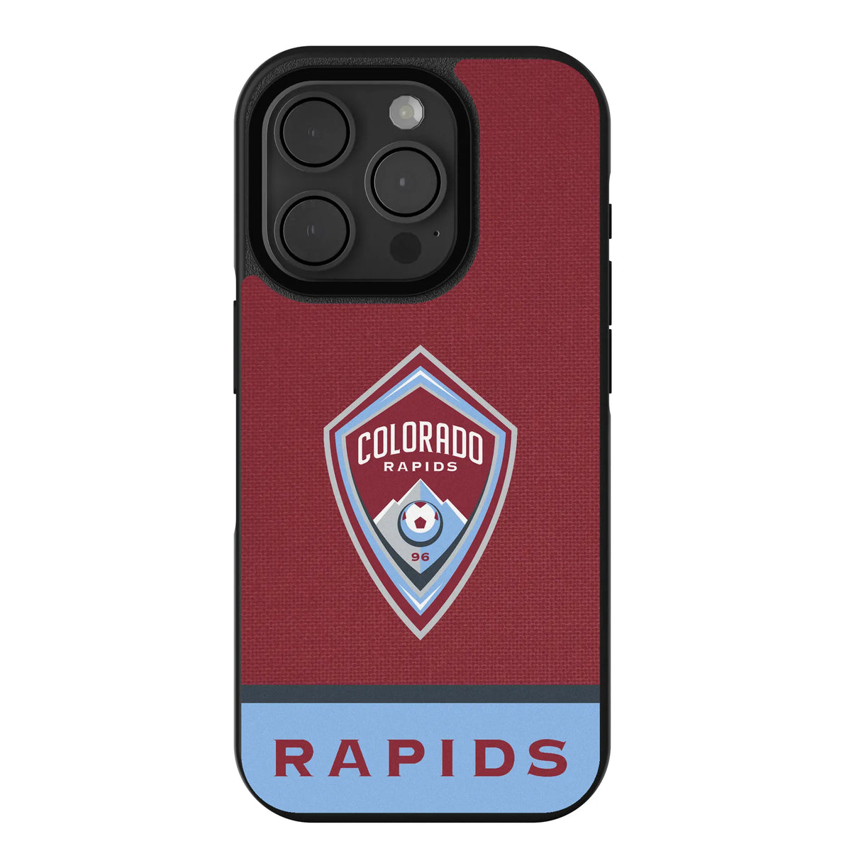 Colorado Rapids Endzone Solid iPhone Bump Phone Case for Apple iPhone