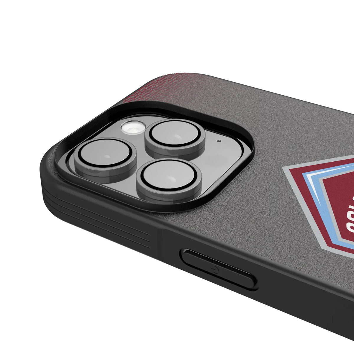 Colorado Rapids Linen iPhone Bump Phone Case for Apple iPhone - Detail