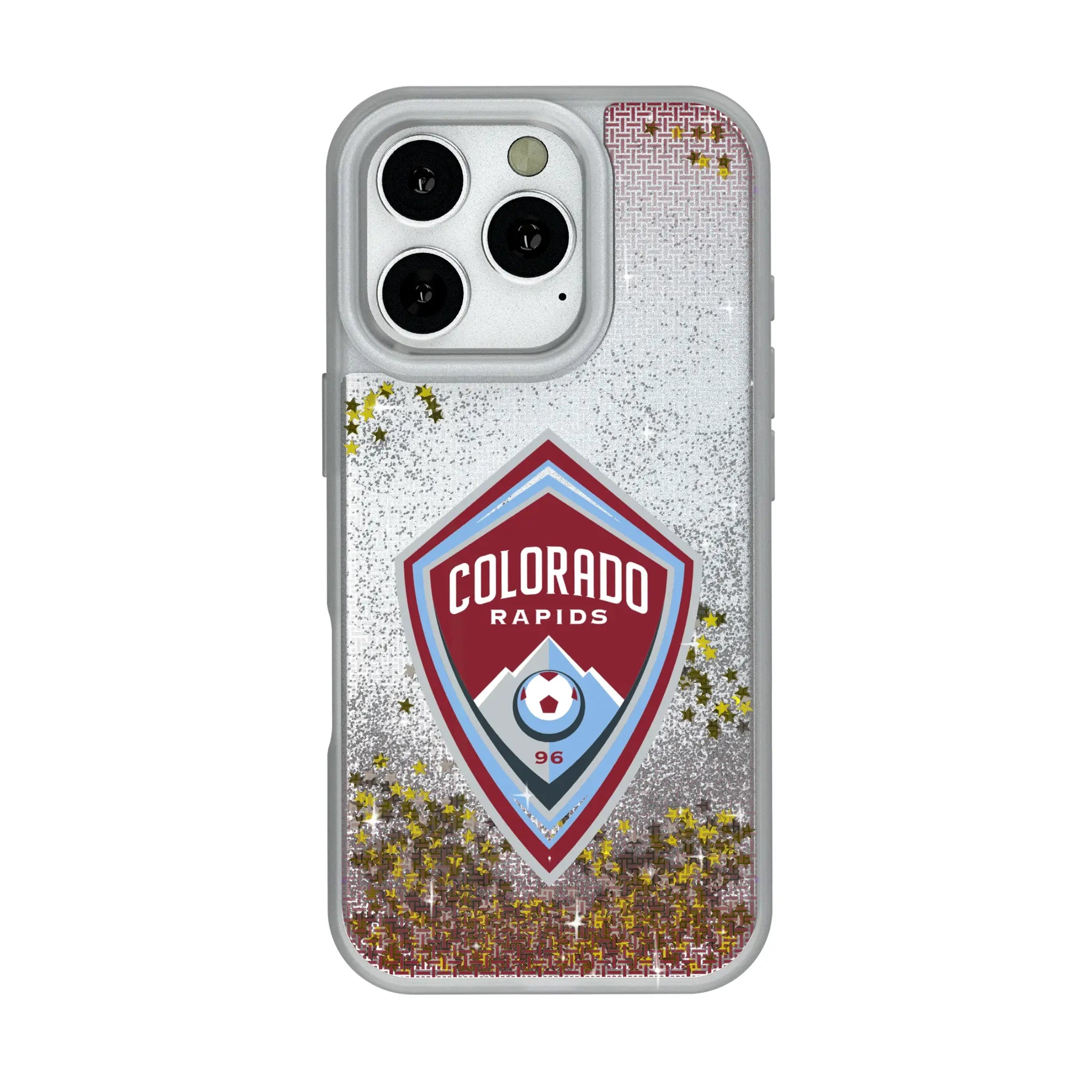 Colorado Rapids Linen iPhone Glitter Phone Case for Apple iPhone